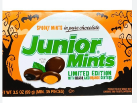 Limited Edition Halloween Junior Mints