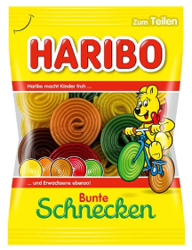 Haribo Bunte Schnecken (Colourful Wheels)