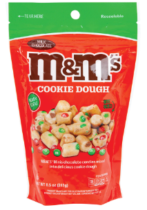 Christmas M&M Cookie Dough Bites