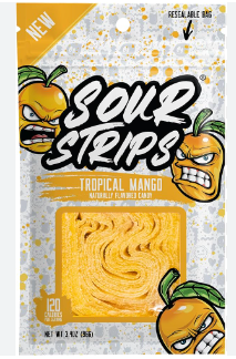 Sour Stips Tropical Mango