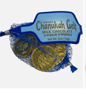 Chanukah Gelt Milk Chocolate Coins