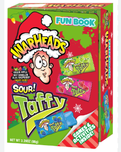 Warheads Taffy Candy Book