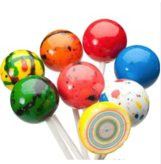 Jumbo Jaw Breaker on a stick