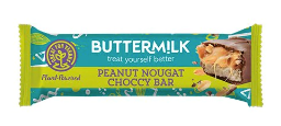 BUTTERM!LK Peanut Nougat Choccy Bars - Vegan