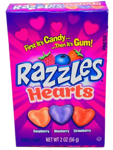 Razzles Hearts