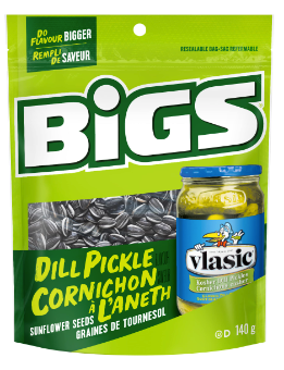 Bigs Sunflower Seeds Vlasic Dill Pickle