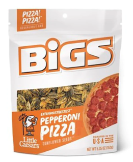 Bigs Sunflower Seeds Little Caesars Pepperoni Pizza