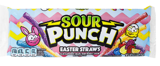 Sour Punch Easter Straws