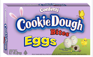 Cookie Dough Bites Easter Confetti Eggs