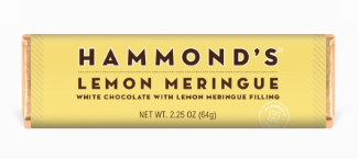 Hammond's Lemon Meringue White Chocolate Bar