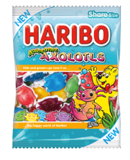 Haribo Awesome Axolotls - British