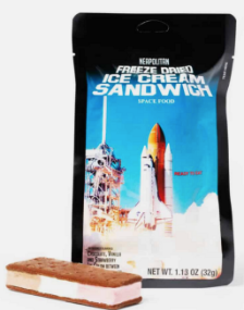 Astronaut Freeze Dried Ice Cream Sandwich Neapolitan