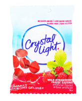 Crystal Light Sugar Free Gummies Wild Strawberry