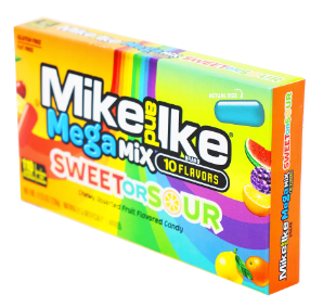 Mike & Ike Mega Mix Sweet or Sour Theatre Box