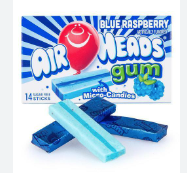 AirHeads Gum Blue Raspberry