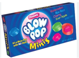 Charms Blow Pop Minis Theatre Box