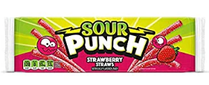 Sour Punch Staws Strawberry