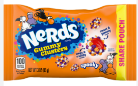 Nerds Spooky Gummy Clusters- Share Pack