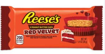 Reeses Red Velvet Milk Chocolate PB Cups