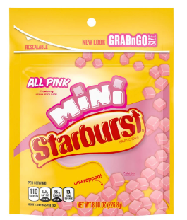 Starburst mini all pink