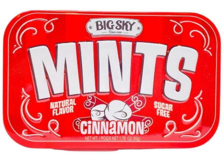 Big Sky Cinnamon Mints Sugar Free