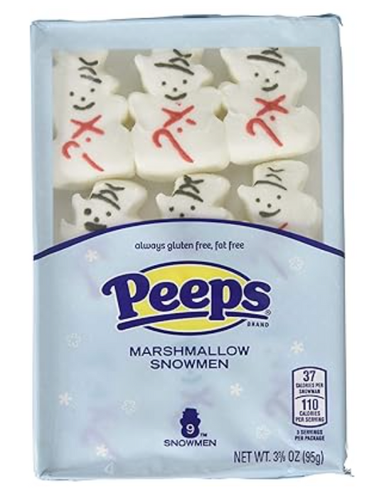 Peeps Snowmen 6 count