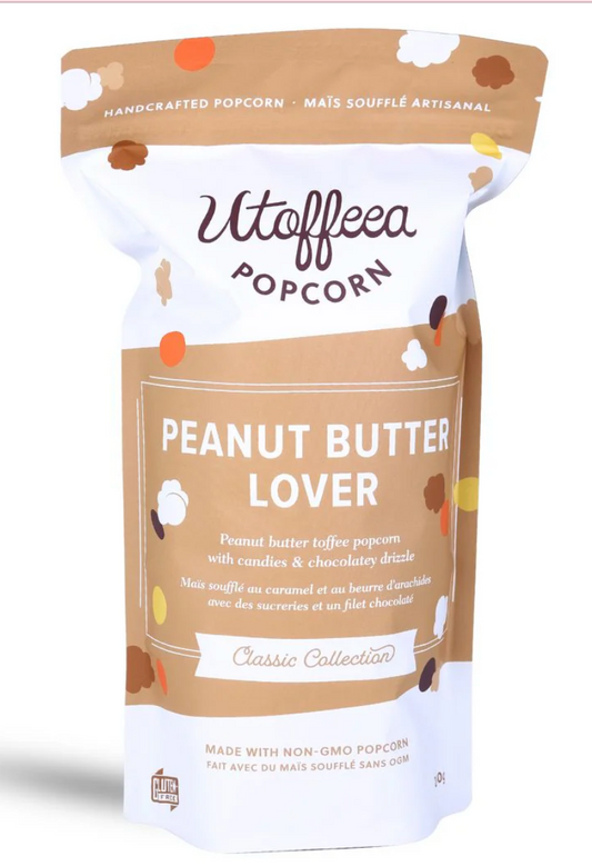 UTOFFEEA Peanut Butter Lover Popcorn