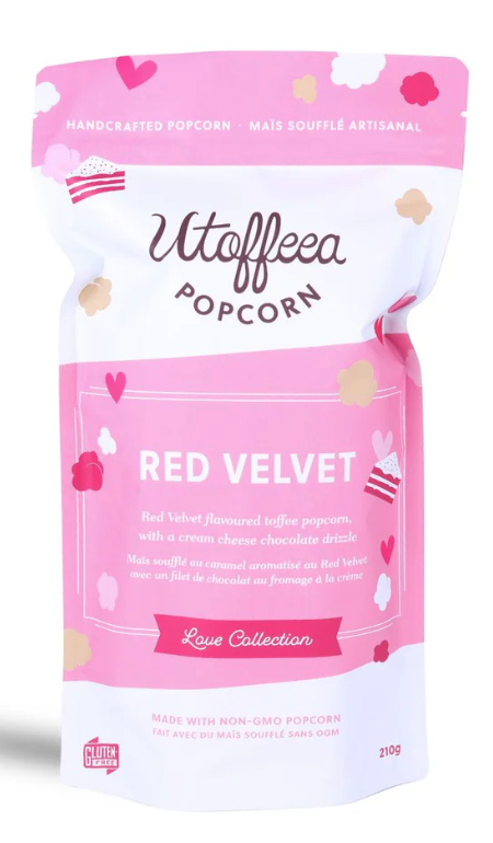 Utoffeea Love Collection Red Velvet Popcorn
