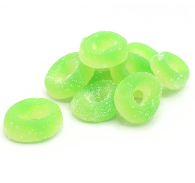 Green Apple Rings - Vegan