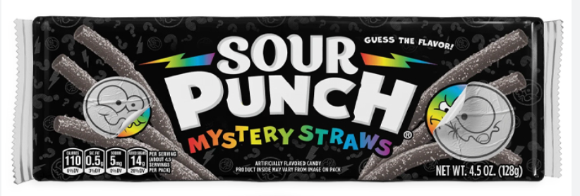Sour Punch Mystery Straws