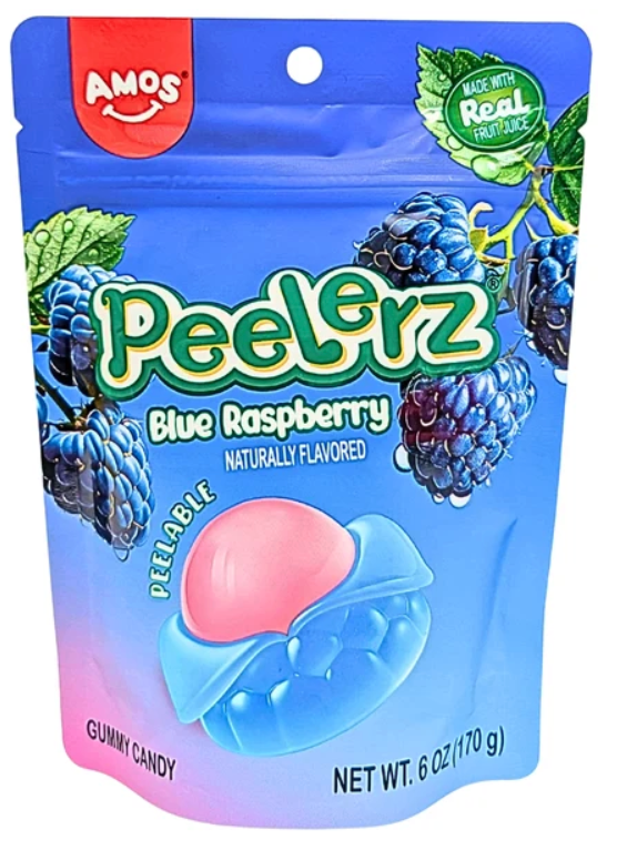 Peelerz Gummy Blue Raspberries