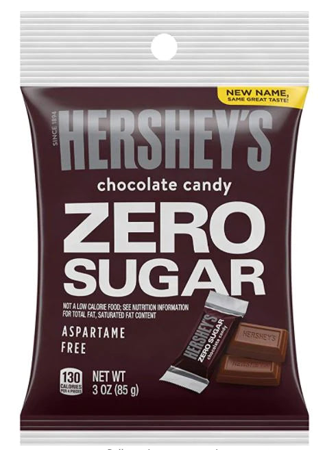 Hershey Zero Sugar Milk Chocolate