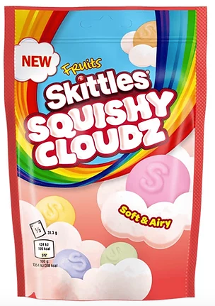 Skittles Squishy Cloudz - British