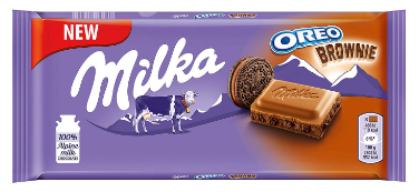 Milka Oreo Choco Brownie Chocolate Bar