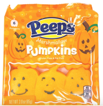 Peeps Marshmallow Pumpkins
