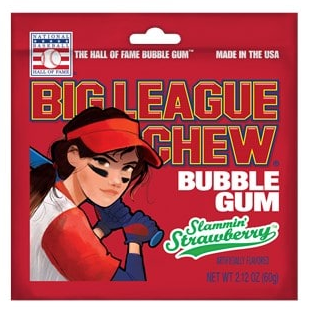 Big League Chew Slammin' Strawberry