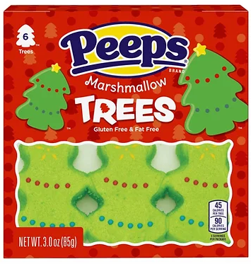 Peeps Christmas Trees 6 count