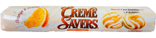 Creme Saver Roll - Orange & Creme