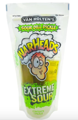 Warheads Sour Dill Jumbo Pickle