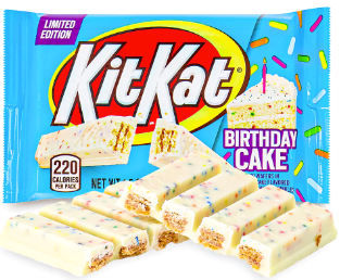Kit Kat Birthday Cake Standard Size Bar