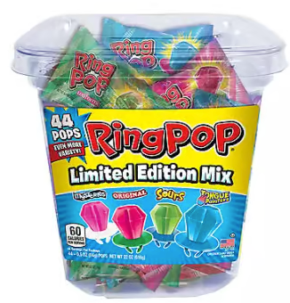 Ring Pops Assorted - per pop