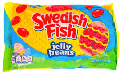 Swedish Fish Jelly Beans - Easter