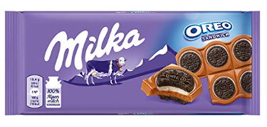 Milka Oreo Sandwich Milk Chocolate